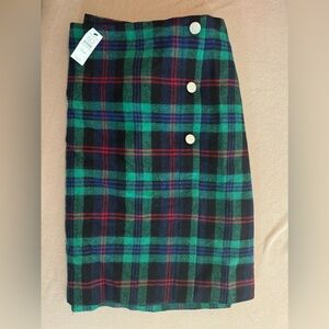 Plaid new skirt, perfectly cute for fall and the holidays
